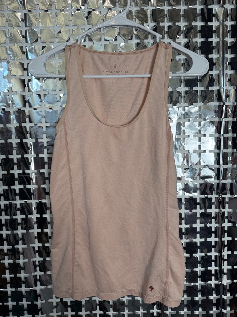 Royal Robbins Women's Pale Blush Performance Tank Top